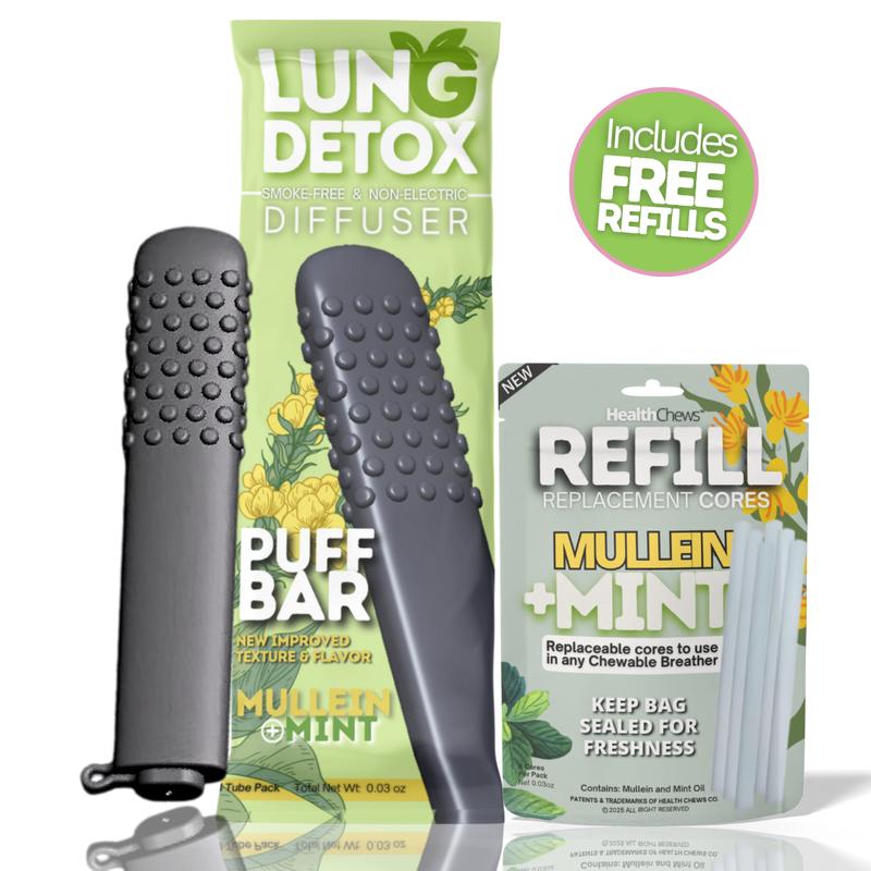 Essential Oil Breathing Stick Silicone Breathable Chewable Stick