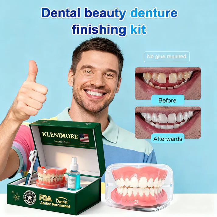 Custom-Fit Instant Smile Dentures – Natural Looking Comfort Fit