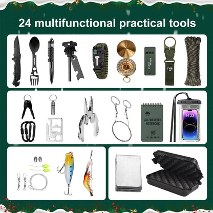 💖Hot 48% OFF🌹🧭 SurviveThe24 Advent Calendar – 24 Days of Real Survival Tools