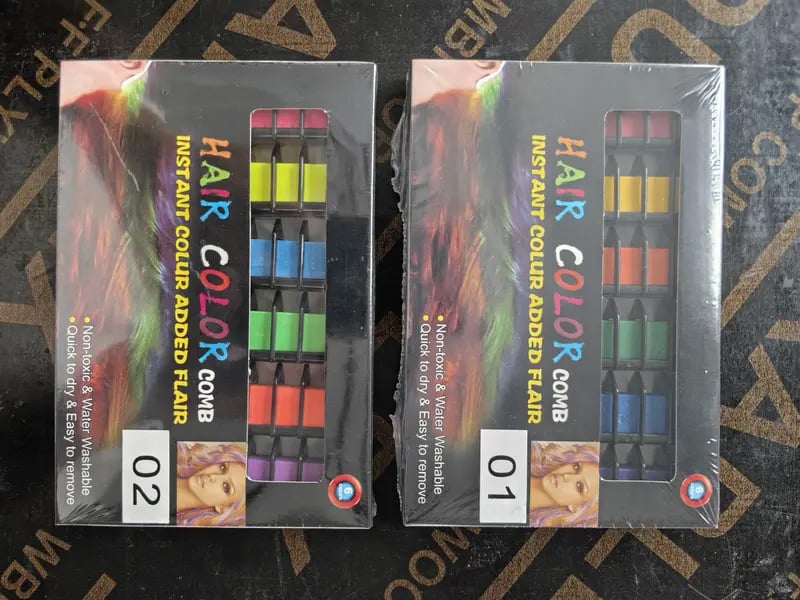 🔥LAST DAY 50% OFF -✨Instant Hair Color Comb - Non-Toxic Water-Washable Quick Dry Vibrant Temporary Color for Fashion Enthusiasts - Haircare