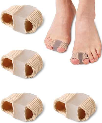 2PCS Gel Bunion Toe Separators – Pain Relief Toe Corrector & Hammer Toe Straightener for Women and Men