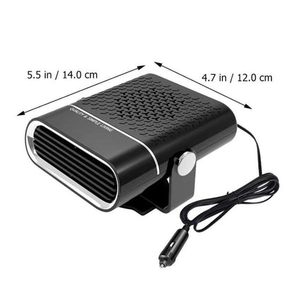 💥LAST DAY 49% OFF-🔥Car Heater Portable Electric Heating Fan Defogger Defroster Demister 12V/24V