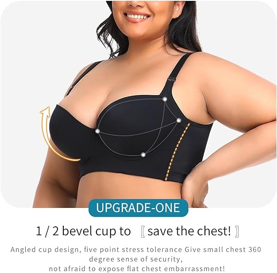 🏆HOT SALE 49% OFF - New-Plus size Women's bra, comfortable, slimming and anti-sagging