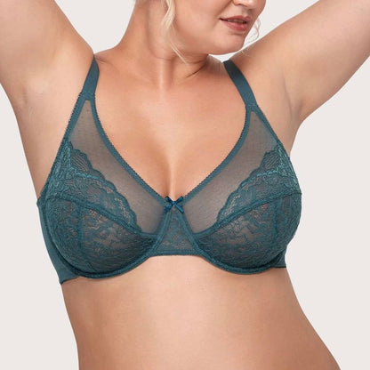 🔥2025 HOT SALE-49% OFF🔥Unlined Comfort Unpadded Full Coverage Underwire Minimizer  Bra