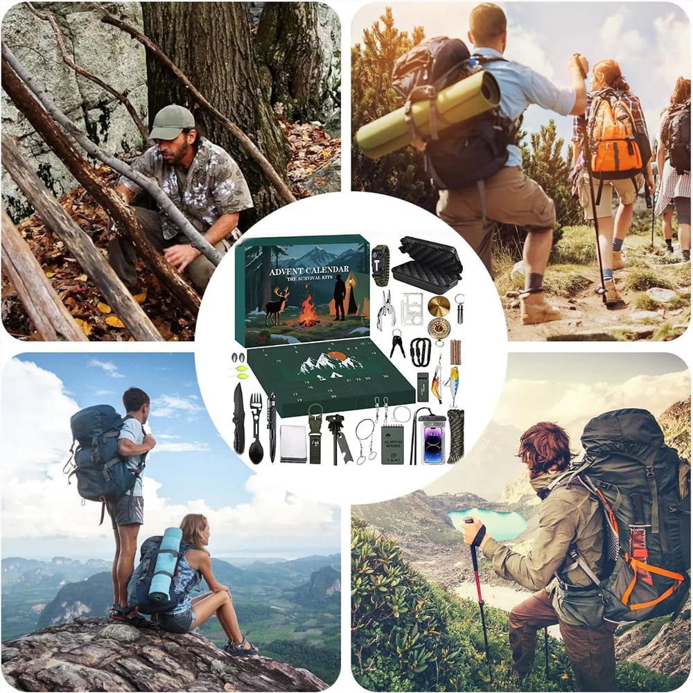 💖Hot 48% OFF🌹🧭 SurviveThe24 Advent Calendar – 24 Days of Real Survival Tools